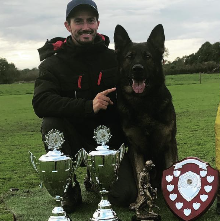 Finchpark K9 Lewis Hartley National Championship Winner